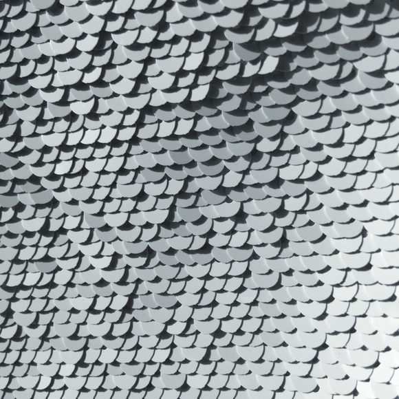 IIJIN White Silver Sequin Sequined Jacket Small - Picture 8 of 11